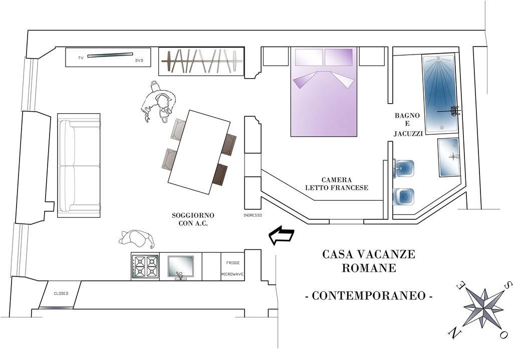 Musa Apartments Rome Chambre photo